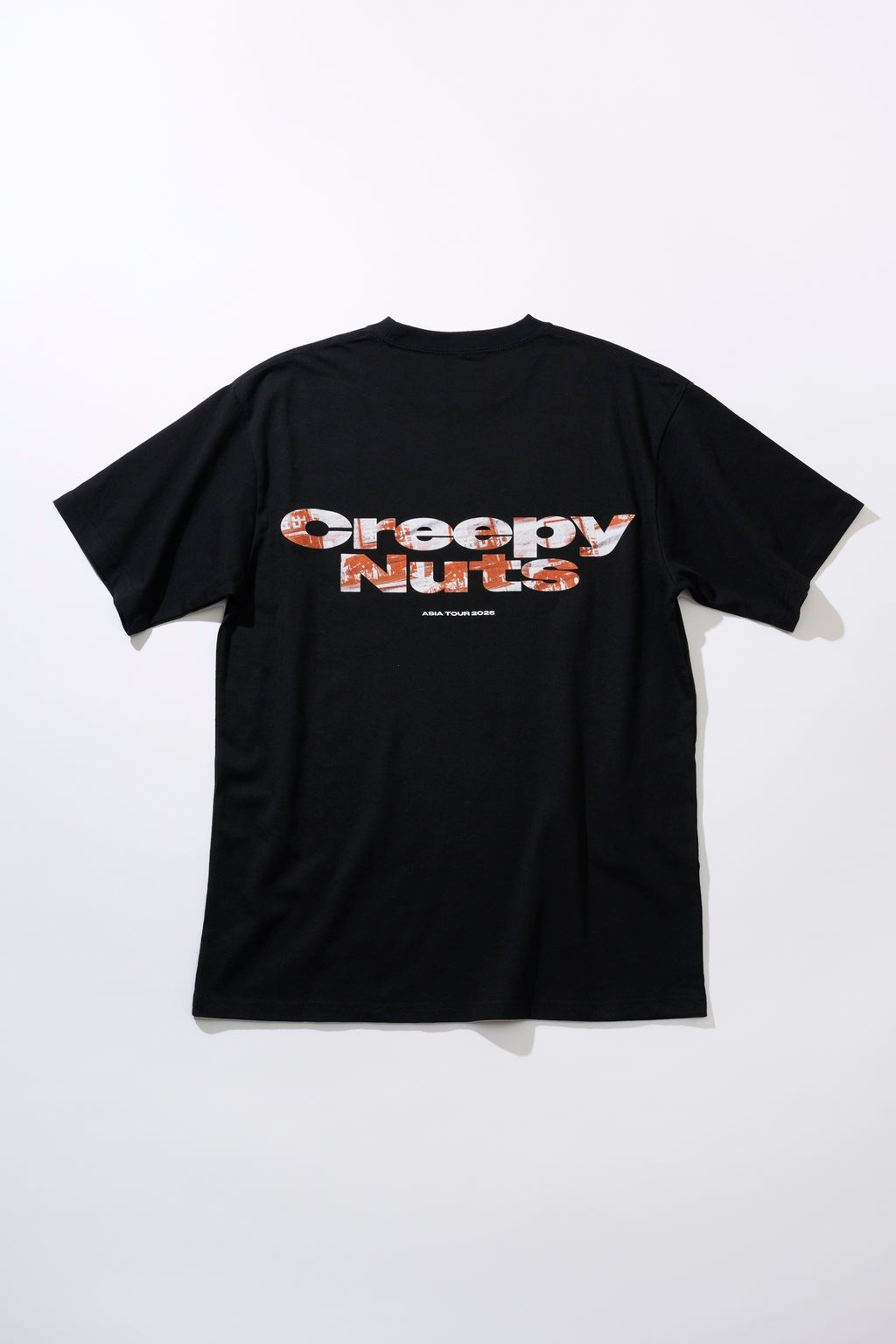 アジアツアー　Creepy Nuts Tシャツ Mサイズ 黒 ASIA TOUR 2025 T-shirts – Creepy Nuts STORE