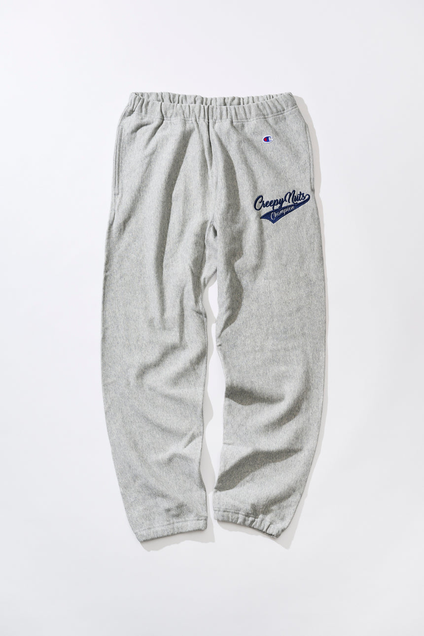 Creepy Nuts × Champion REVERSE WEAVE® SWEAT PANTS OXFORD GRAY