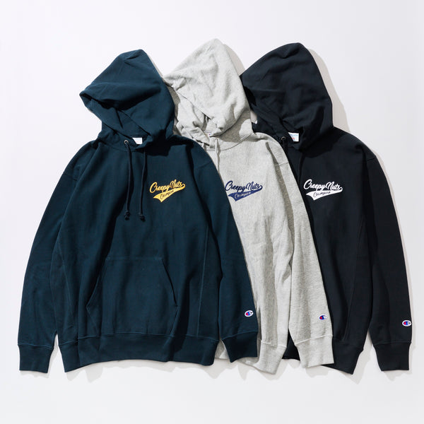 Creepy Nuts ×Champion LONG SLEEVE Creepy Nuts × Champion REVERSE WEAVE® HOODED SWEATSHIRT – Creepy