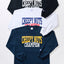 Creepy Nuts × Champion LONG SLEEVE T-SHIRT NAVY 