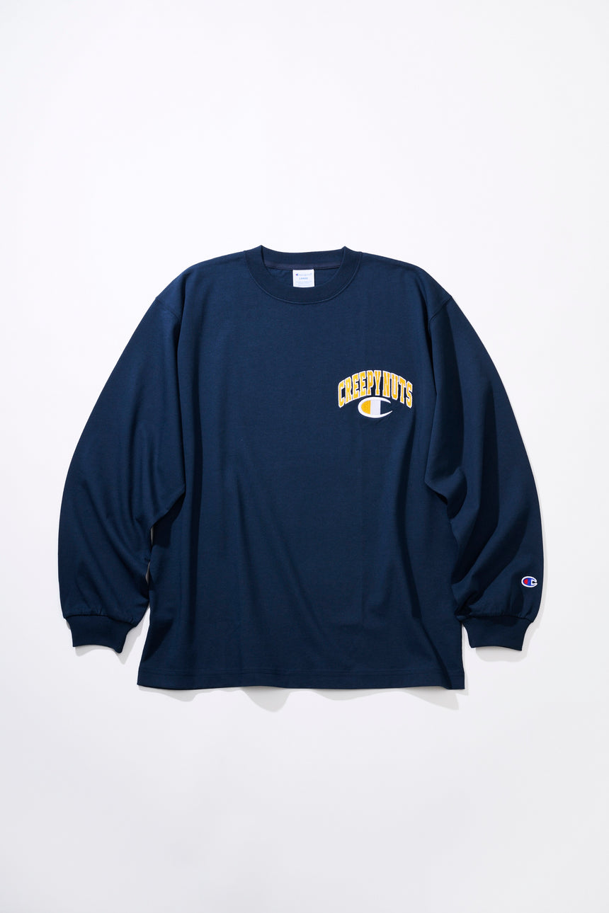 Creepy Nuts × Champion LONG SLEEVE T-SHIRT '25