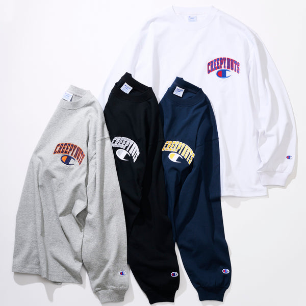 Creepy Nuts × Champion LONG SLEEVE T-SHIRT '25 – Creepy Nuts STORE